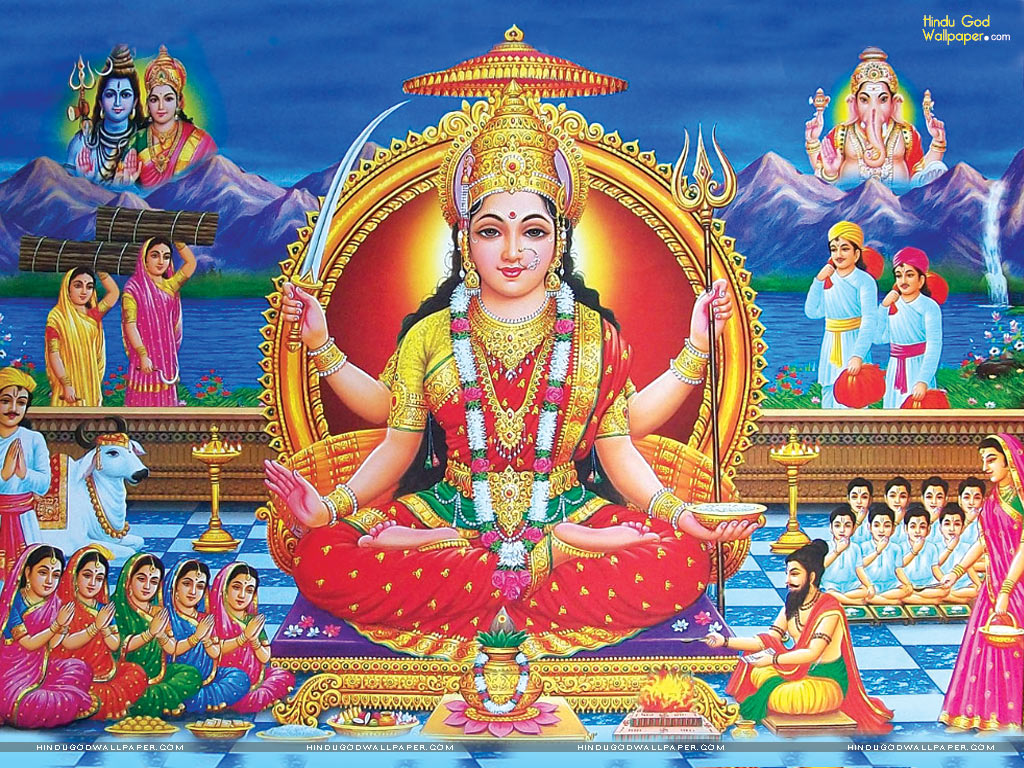 Sri Hindu Goddess Mata Santoshi Maa Idol Sculpture Statue Murti - Puja