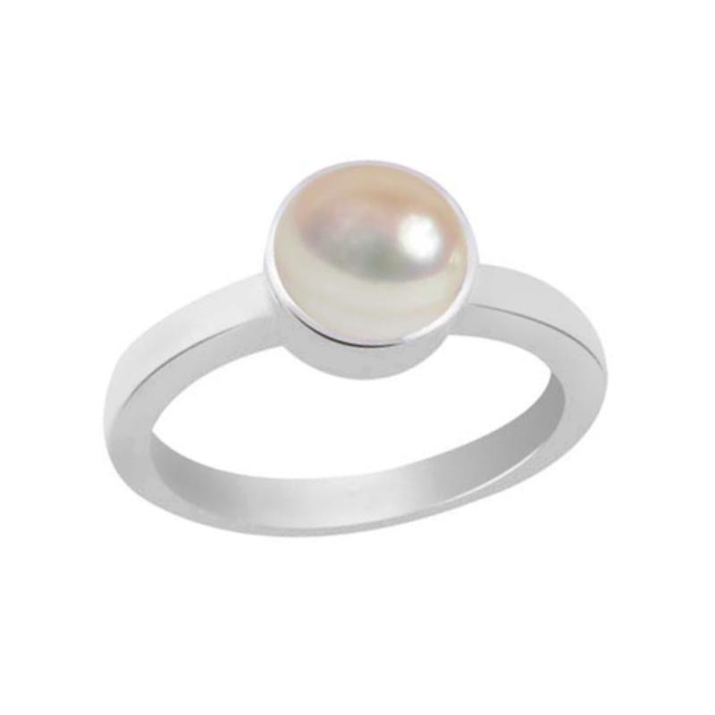 APSSTONE 9.00 Ratti/8.00 Carat Natural Pearl/Moti Gemstone Adjustable  Silver Ring & Women Silver Silver Plated Ring Price in India - Buy APSSTONE  9.00 Ratti/8.00 Carat Natural Pearl/Moti Gemstone Adjustable Silver Ring &