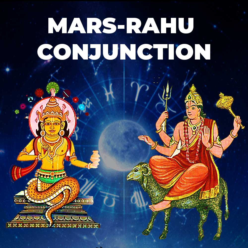 MARS RAHU - Mars-Rahu Conjunction, find my peace